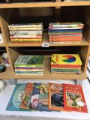 A collection approximately 56 lady bird books including well loved tales garden figures etc.