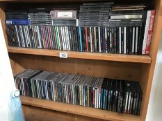 2 shelves of CD's