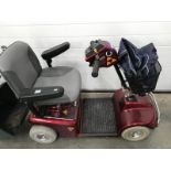 A Shoprider mobility scooter