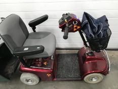 A Shoprider mobility scooter