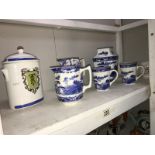 A quantity of Rington jugs, vase etc.