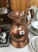 A copper jug