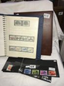 2 albums of mint stamps 1971-2003 and mint stamps in sleeves