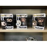 A group of three Game of Thrones 'POP Vinal' Figurines (numbers 49, 50,59).