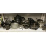 A large quantity of silver plate etc.