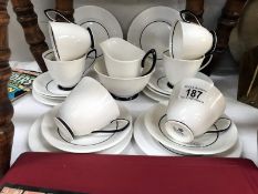 A royal Albert twenty piece tea set.