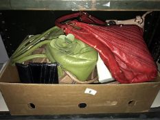 A quantity of ladies handbags