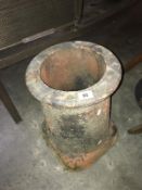 A garden chimney pot