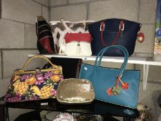 A good assortment of ladies handbags