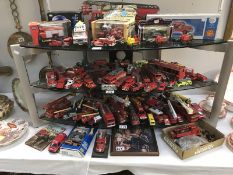 Qty diecast fire engines etc from various manufacturers