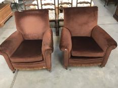 A Pair of vintage armchairs