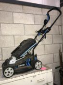 A Mac Allister electric lawn mower