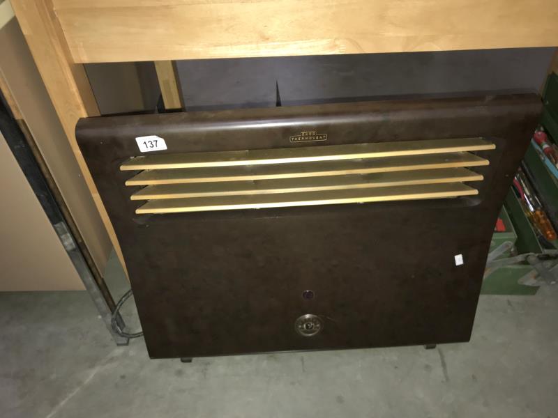An Ecko thermovent vintage heater
