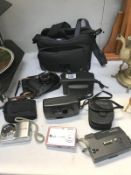 A Samsung video recorder and quantity of cameras