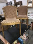 2 upholstered chairs