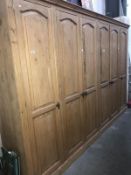 A large 6 door wardrobe (will need to be disassembled to move)