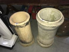 2 chimney pots 1 a/f