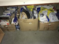 3 boxes of assorted vacuum cleaner accessories including.