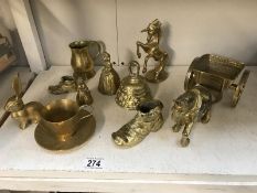 A quantity of brass including.