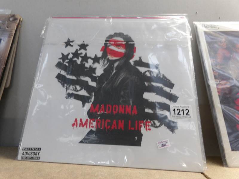 5 Madonna 12" singles - American Life, Love Profusion, Borderline, Isla Bonita and Keep It Together.