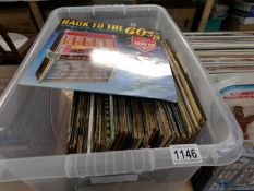 A mixed lot of 70's and 80's albums.