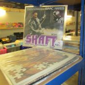 5 Isaac Hayes albums including Black Moses, rare To Be Continued, Shafts Big Score etc.