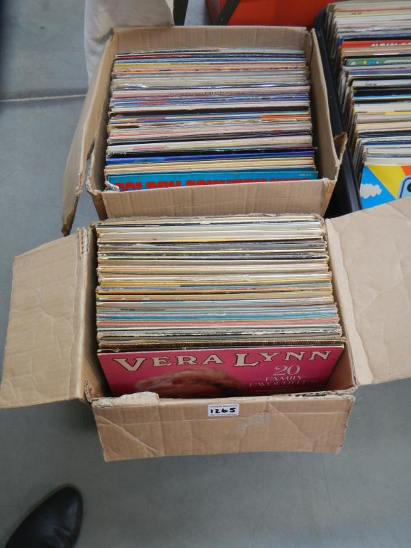 2 boxes of LP's