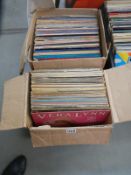 2 boxes of LP's