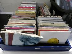 2 boxes of 45 rpm records including Queen, Softsell etc.