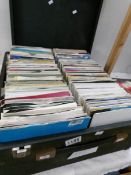 A case of in excess of 200 45 rpm records, nice mixed lot.