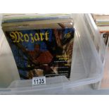 A box of Classical records including Philip's Chamber Music Series, Turnabout, Surparhon mono's etc.
