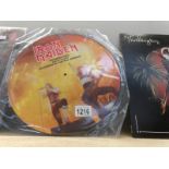 Iron Maiden 12" picture disc 'Running Free'.