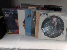 6 Elvis albums including Legendary Performer picture disc, Jailhouse Rock picture disc,