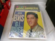 9 Elvis film soundtracks - GI Blues, Loving you, Kissin' Cousins etc.