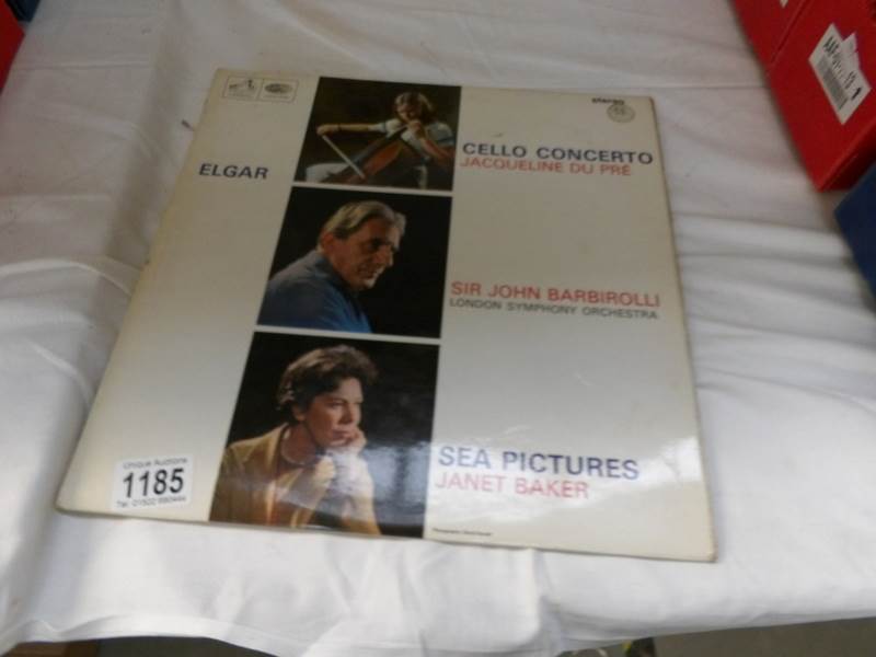 ASD655 stereo first press cello concerto, Jacquelin Du Pre.