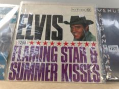 Elvis soundtrack Flaming Star, Summer KIsses RD7723 black, Franky and Johnny stereo,