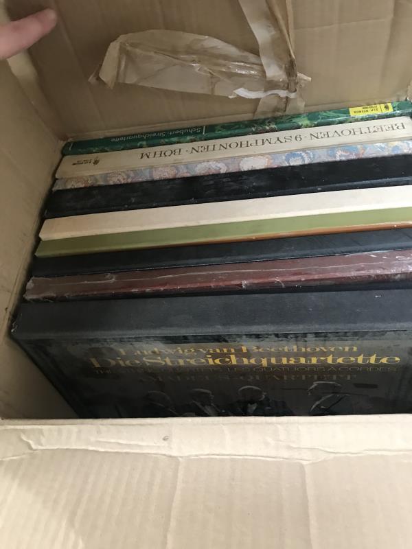 4 boxes of classical LP records including box sets. - Image 5 of 6