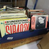 Inn excess of 100 Punk / New Wave 45 rpm records including Under Tones, 999, Wayne County,