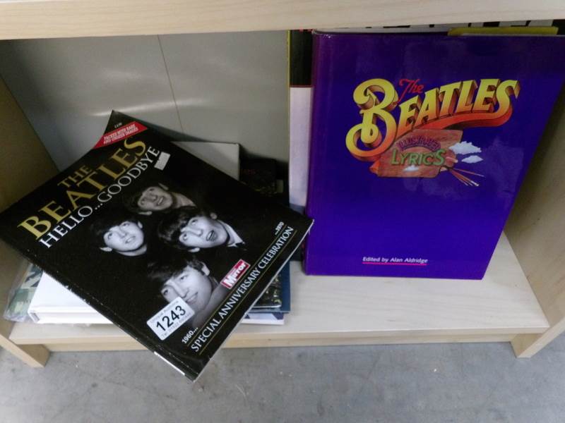 A mixed lot of Beatles books including Hello Goodbye, Beatles Graphic etc.