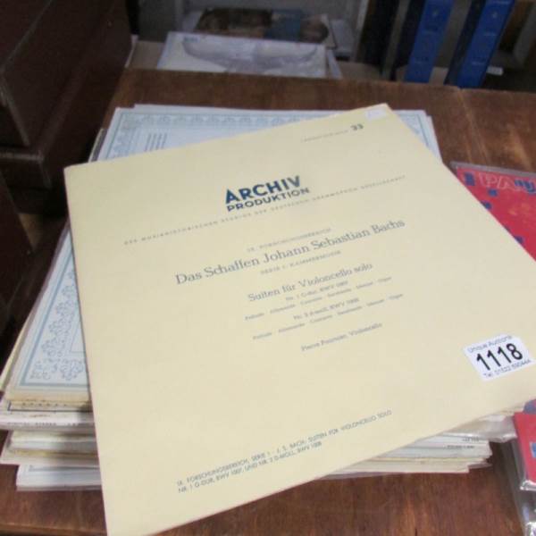 Archiv Production 14186, 14188 albums etc.