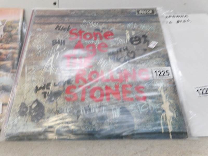 6 Rolling Stones albums including Through The Past, Stone Age etc.