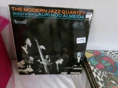 Philip's SBL 7652 'The Modern Jazz Quartet', guest sate Lauringo Almeida.