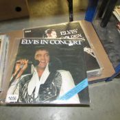 12 Elvis Presley albums including In Concert, 40 Greatest Hits, Now etc.