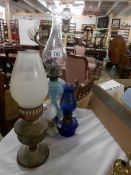 A quantity of oil lamps etc.