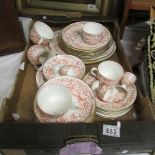 A quantity of Victorian tea ware.