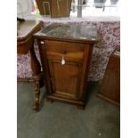 A French pot cupboard.