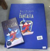 Walt Disney's Fantasia Deluxe Collection Edition video's and one other Fantasia video