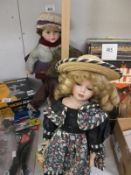 3 collectors dolls