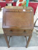 A simple oak bureau