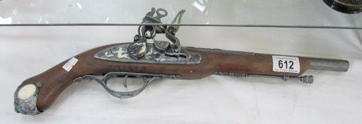 A replica pistol